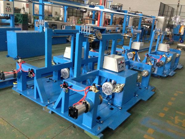 Cheap Shaftless Passive Pay Off  Wire Bunching Machine 0.7mm Screw 200m / min for sale