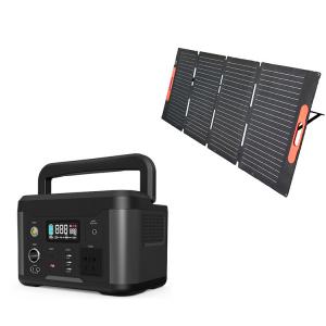 China 110V-220V Portable Solar Charging Station , ABS Outdoor Camping Power Supply on sale