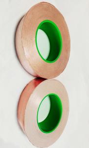 Quality 0.06mm 25mm Electric Guitar  Copper Shielding Double Sided Copper Foil Tape 99.95 wholesale