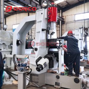 Quality DRC-D51K CNC Vertical Ring Rolling Machine with 160-1300mm Outer Diameter 40-260mm Ring Rolling Height and 50-800KN Radial Rolling Force wholesale