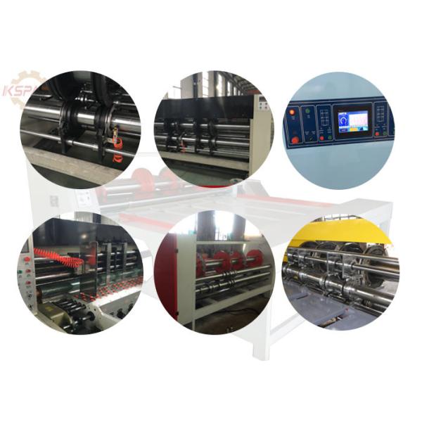 Automatic Feeding Rotary Sheet Cutting Mchine , Paper Creasing Machine