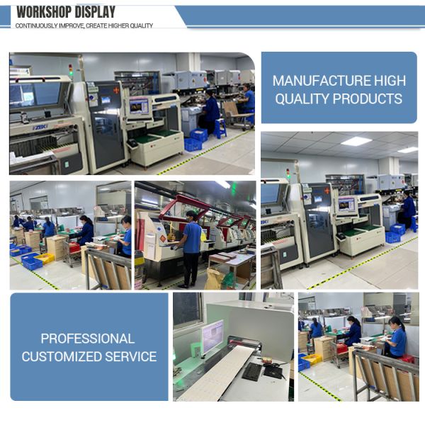 Aluminum FR4 PCBA with 3-Year Warranty 1000*1200MM Board Size and 0.4-2.0mm Thickness for PCB Assembly