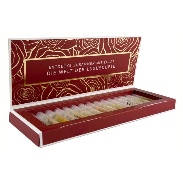 1200gsm Cardboard Cosmetic Packaging For 50ml Perfume Packaging Bottle