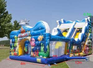 China ODM Outdoor Jump Inflatable Slide Bouncer Pvc Bouncy Castle on sale