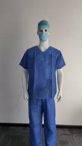 Quality Disposable Scrub Sets Uniform SMS PP Scrub Suit Nurse OEM Scrubs Uniform Sets wholesale