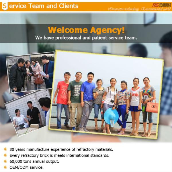 48 AI2O3% content clay fire bricks / standared size heat resistant bricks