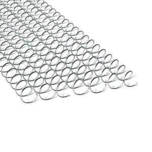 Quality Silver Spiral Metal Coil Binding For A4 Book 1/4 Inch To 2 Inch wholesale