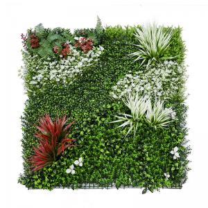 China 30mm Pile Customized Color Faux Wall Grass Fake Turf Wall on sale