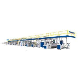 Quality 4500 KG Corrugated Carton Paper Board Production Line and 2 3 5 7 Ply Corrugated Cardboard Making Machine wholesale