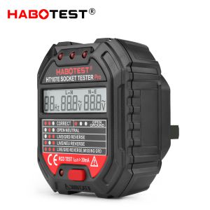 Open Neutral Plug Socket Tester , HT107E Wall Socket Tester