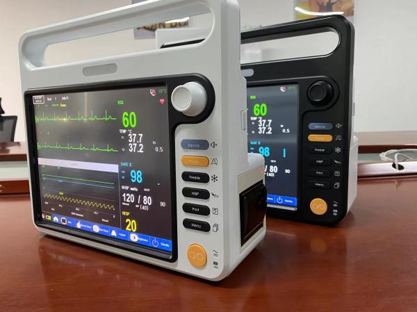 Cheap Multi Parameter Portable Patient Monitor With 12.1" Touch Screen for sale