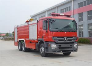 Quality Benz Chassis 265KW Commercial Fire Trucks 6x4 Water Foam Tanker Fire Truck wholesale