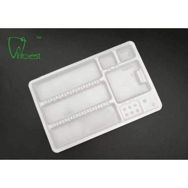 White Electronics Packaging Disposable Plastic Tray