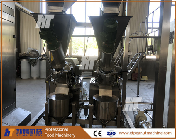 Butter Peanut Processing Machines SUS304 Peanut Butter Grinding Machine