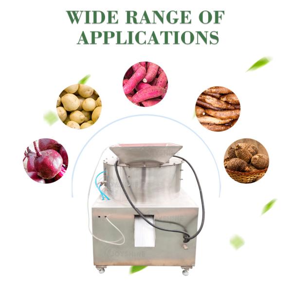 Low Consumption Potato Peeling and Slicing Machine Joyshine Commercial 200 KG Capacity