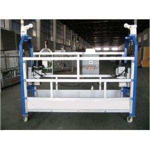 Quality Safe ZLP630 Aluminium Alloy Suspended Working Platform Cradle Swing Stage wholesale