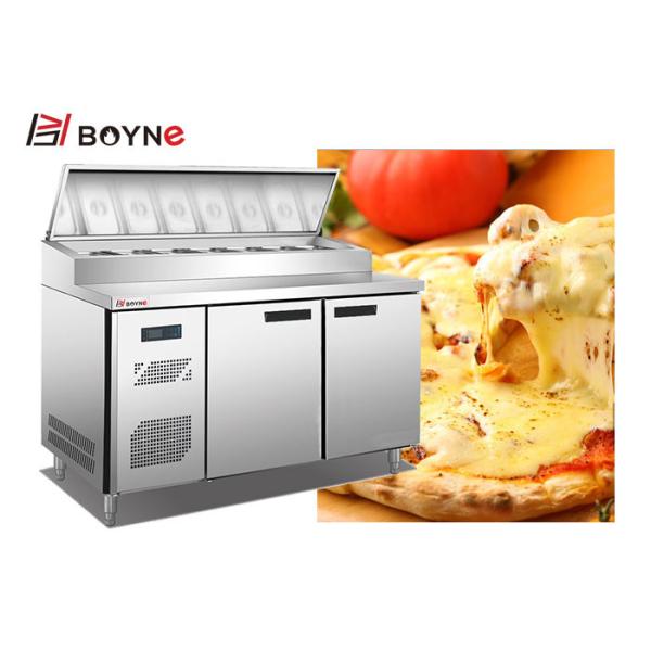 330w Commercial Refrigeration Equipment Pizza Working Table Refrigerator