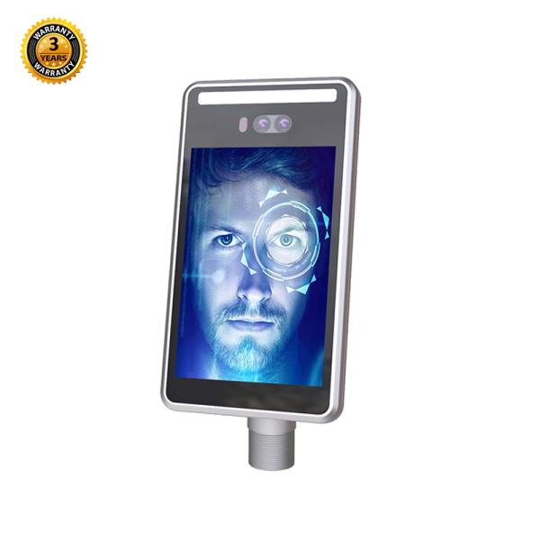 QR Code SIP Intercom 7 Inch Non Contact IMX307 6mm Facial Recognition Door Entry Access Control