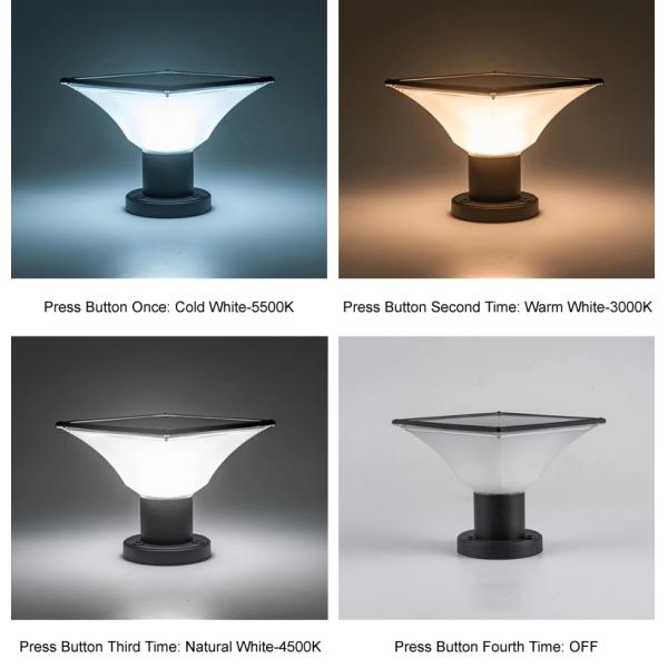 IP65 Intelligence Solar LED Garden Lights , 5W 7W 15W Solar Powered Sensor Light