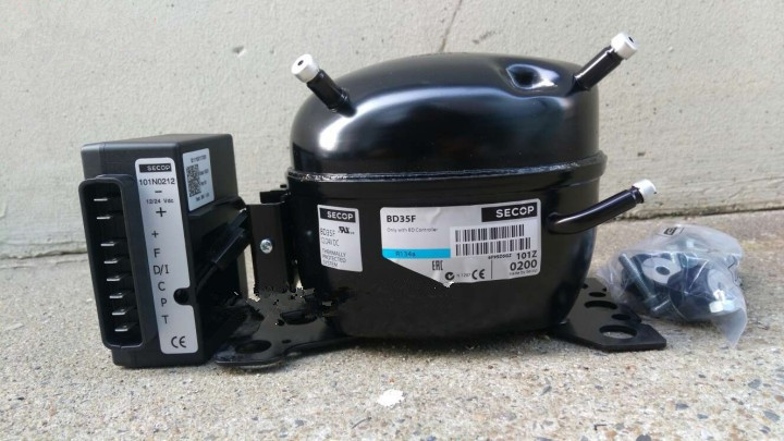 DC compressor, Pistion Protable Refeezer Compressor BD series
