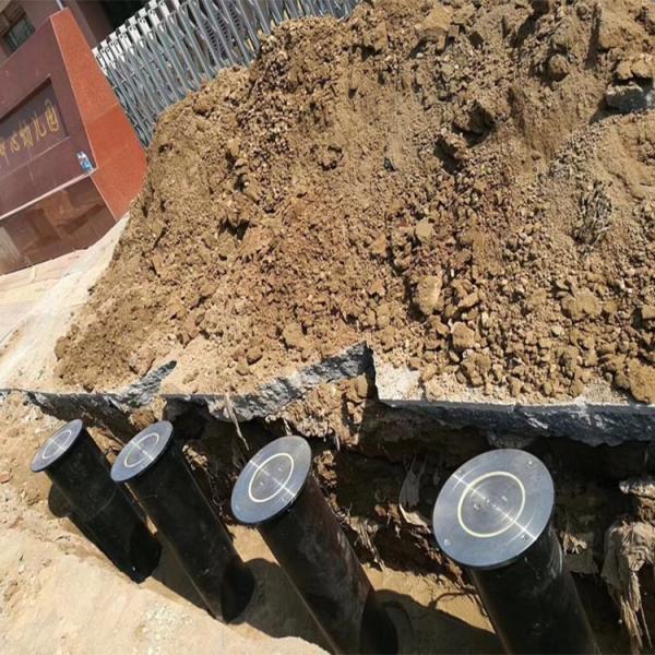 Automatic Hydraulic Lifing Road Blockers Security Electric Trafict Rising Bollards