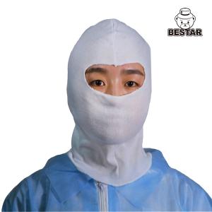 Quality OSFA Cotton Protective Sterile Disposable Hood White With Overlock Sewing wholesale