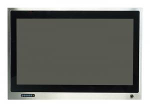 China Stainless Steel Industrial Capacitive Touch Monitor 27'' 1000 Nits Dimmer Adjustable on sale