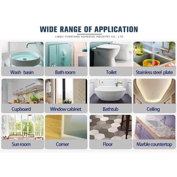 300ml White Paintable Acrylic Sealant High Adhesion For Windows And Doors