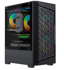 China Supports MATX And MINI-ITX Motherboards 5 Fans Computer Case For Efficient Cooling USB 3.0 Interface Graphics Cards Up To 275mm Long on sale