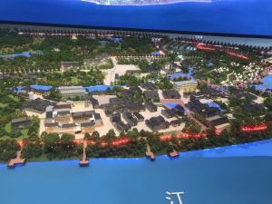 Quality 1:150 Traditional Chinese Ancient Town Model Architectural Customized wholesale