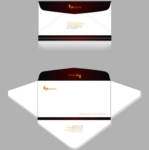Cheap envelope printing with PVC window, envelope printing/kraft envelope/paper