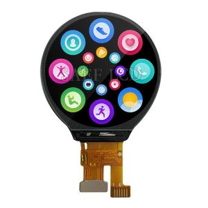 Quality 240x240 Dot Round TFT LCD Display With GC9A01 Touch 4 Wire 1 lane SPI Interface wholesale