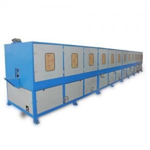 China 12 Heads Pipe Polishing Machine , Stainless Steel Metal Buffing Equipment on sale