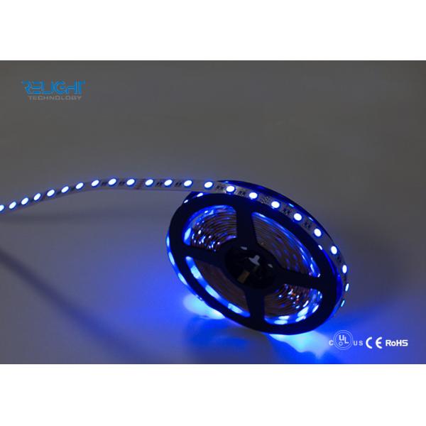 Dimmable 12V 5050 RGB LED Strip Multicolor 120° Beam Angle With Wifi Controller