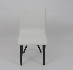 Quality White Leather Fabric Furniture Dining Room Office Chairs Luxury Modern wholesale