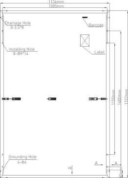 108 Cells 385W Monocrystalline PV Module IP68 Waterproof Solar Panel