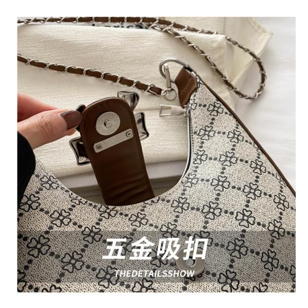 UNDERARM BAG ARC DE TRIOMPHE BAG FEMALE SPRING AND SUMMER SHOULDER BAG ALL-IN-ONE CRESCENT BAG SENIOR SENSE RETRO CROSSB