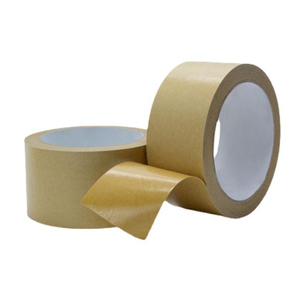 Water Free Kraft Paper Adhesive Tape Roll Strong Laminated Custom Printed