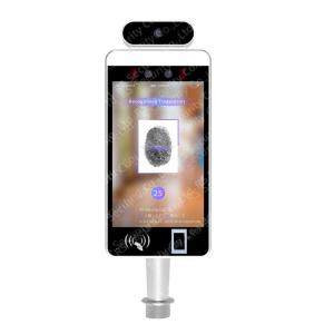 Quality Auto Temperature Face Recognition Terminal 8 Inch IPS LCD Screen Terminal Device wholesale