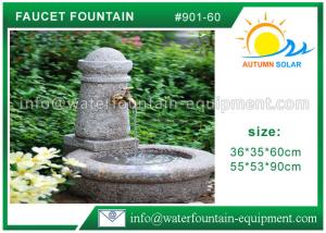 Quality Stone Faucet Cast Stone Garden Fountains Granite Sink For Backyard Lightweight wholesale