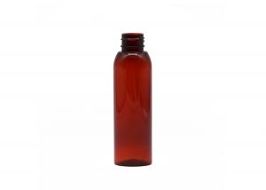 China Dark Red Plastic Cosmetic Empty PET Bottle 60ml 50ml With Fine Mist Sprayer on sale