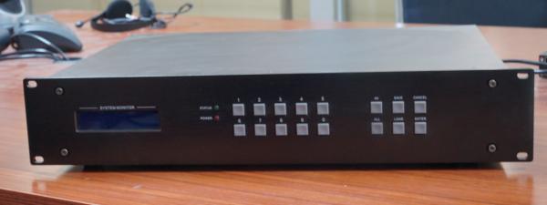 Cheap Universal 4X4 Seamless Matrix Switcher , Video Wall Matrix Switch Processor for sale
