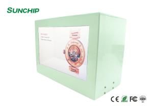 Quality High Brightness Transparent LCD Showcase Remotely Control To Publish Any Programs wholesale