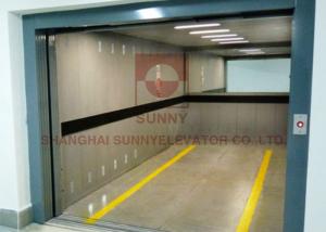Quality Vvvf 5000kg Load Automobile Freight Car Elevator With Center Opening Door wholesale