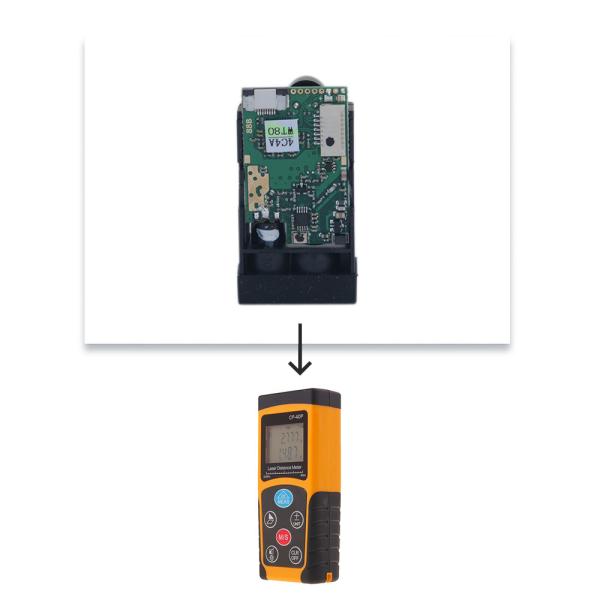 Cheap 3 Voltage Micro Laser Distance Sensor Accuracy Distance Sensor Short Range Circuit for sale