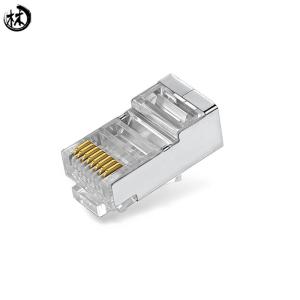 China Audio Video RJ45 Network Cable Accessories Cat6 Ftp 8p8c Connector Modular Plug on sale