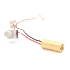 Low Power Consumption 650nm 3VDC 1mW Cross Laser Module