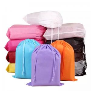 Quality 70 Gram Non Woven Bags 16x20cm 20x28cm Drawstring Dust Bag wholesale