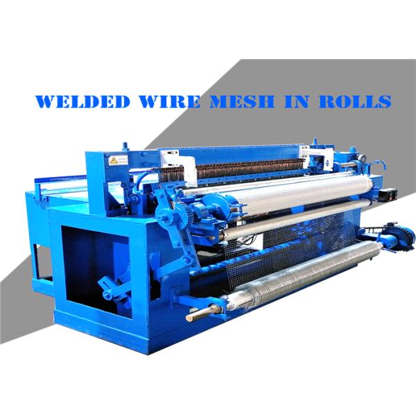 Full Auto Welded Steel Wire Mesh Welding Machine For Panel / Roll Mesh