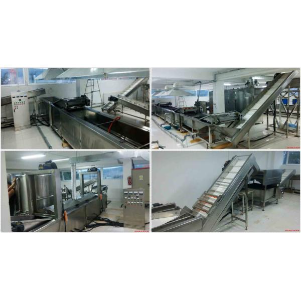 500kg/H Capacity Potato Chips Maker Machine Potato Chips Processing Plant